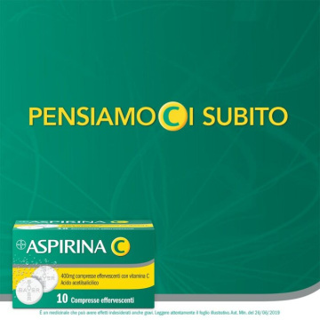 Aspirina C Effervescente Febbre e Raffreddore 10 compresse