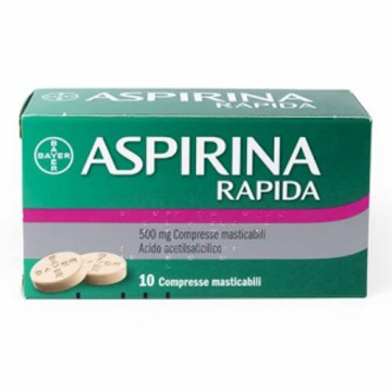 Aspirina rapida10 compresse masticabili