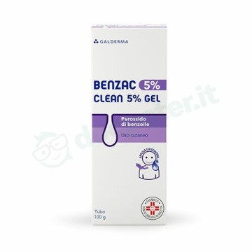 Benzac Clean 5% Gel Perossido di Benzoile 100 g