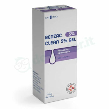 Benzac Clean 5% Gel tubo 100 g