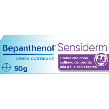 Bepanthenol sensiderm crema anti-prurito 50 g