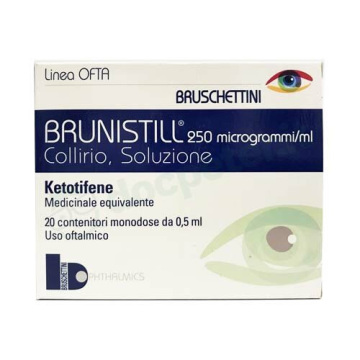 Brunistill 0,025% Collirio Antiallergico 20 flaconcini