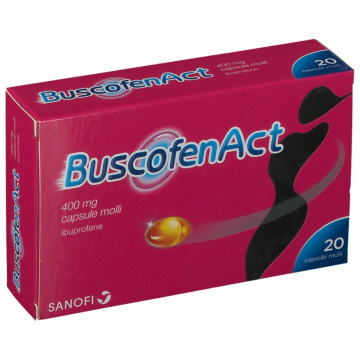 Buscofenact 400 mg analgesico 20 capsule molli 