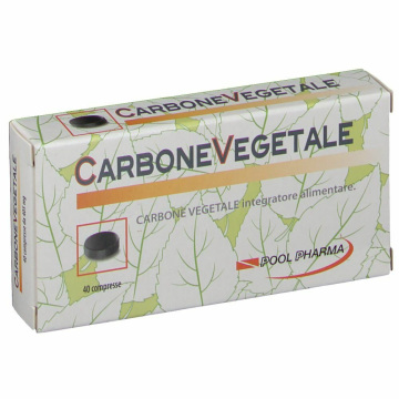 Carbone vegetale pool pharma 40 compresse