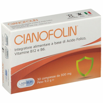 Cianofolin  vitamine b 30 compresse gastroprotette
