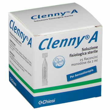 Clenny a soluzione fisiologica sterile aerosol 2 ml 25 flaconcini 