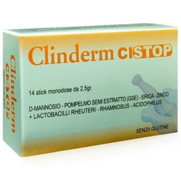 Clinderm cistop 14 bustine stick pack monodose astuccio 35 g
