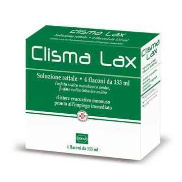 Clismalax Soluzione Rettale 4 clismi Lassativi 133 ml