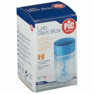 Pic Steril Box Contenitore Sterile Feci 100 ml