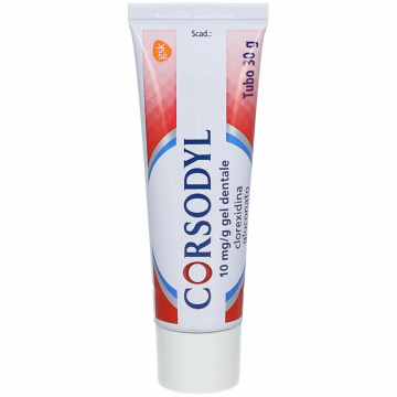 Corsodyl Gel Disinfettante Cavo Orale 30 g 1g/100g