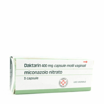 Daktarin 400 mg 3 capsule molli vaginali