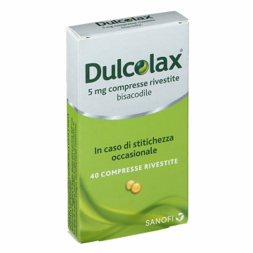 Dulcolax 5 mg Stitichezza 40 compresse rivestite
