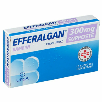 Efferalgan Bambini 300 mg Paracetamolo 10 supposte