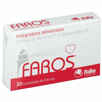 Faros Integratore Colosterolo 30 compresse da 515 mg