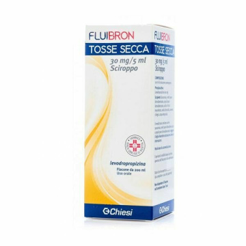 Fluibron  30 mg/5 ml tosse secca sciroppo 200 ml