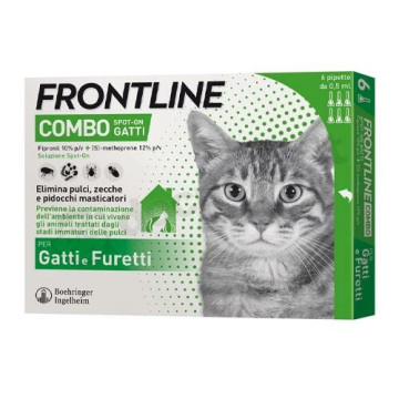 Frontline Combo Gatti  e Furetti 6 Pipette 0,5 ml