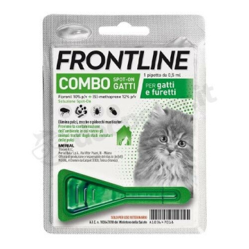 Frontline combo spot-on 1 pipetta 0,5 ml Gatti e Furetti