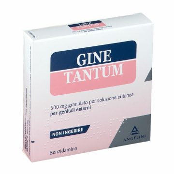 Ginetantum 500 mg granulato per soluzione cutanea vaginale 10 bustine