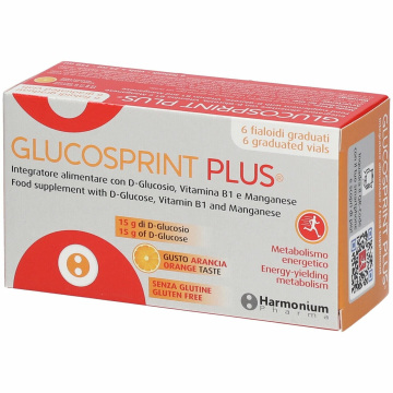 Glucosprint plus arancia 6 fialoidi da 25 ml