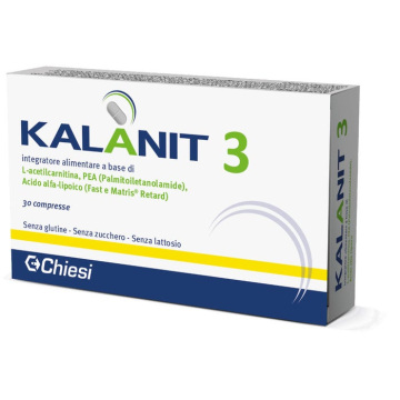 Kalanit 3 Integratore Per Il Sistema Nervoso e Affaticamento 1470mg 30 Compresse
