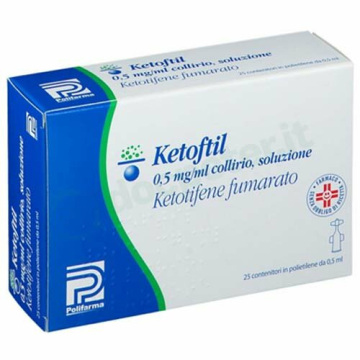 Ketoftil 0,05% Collirio 0,5 ml 25 flaconi monodose