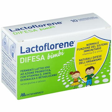 Lactoflorene difesa bambini 10 flaconi 100 ml