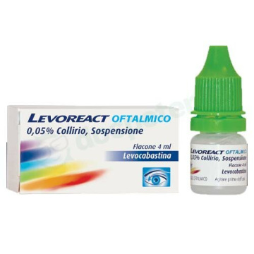 Levoreact collirio antistaminico 4ml