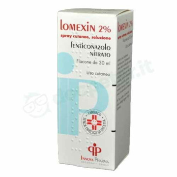 Lomexin soluzione spray cutaneo per micosi 2% 30ml