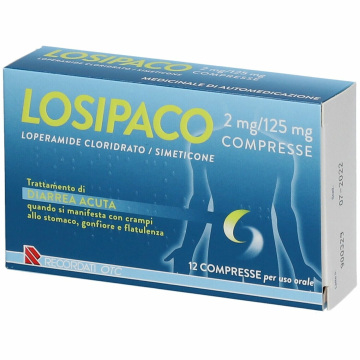 Losipaco 12 compresse disturbi intestinali