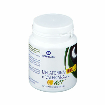 Melatonina Active Forte con Valeriana 60 compresse