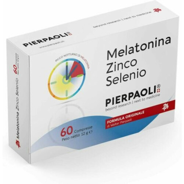 Melatonina Zinco Selenio Pierpaoli® 60 compresse