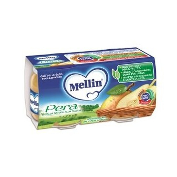 Mellin omogeneizzato pera 100 g 2 pezzi