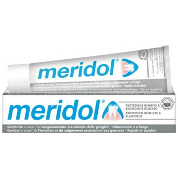 Meridol Whitening Dentifricio Protezione Gengive 75 ml