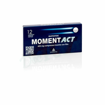 Momentact 400 mg Antifiammatorio e Antidolorifico 12 compresse rivestite