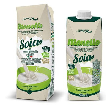 Monello soia bevanda vegetale uht di soia 1000 ml