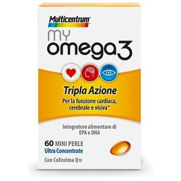 Multicentrum my omega3 integratore di epa&dha 60 capsule
