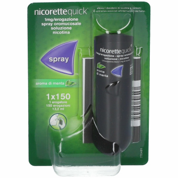 Nicorettequick 1mg/erogazione inalatoria flacone 150 dosi