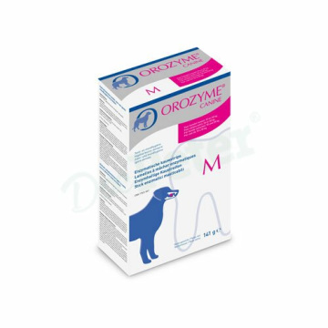 Orozyme Canine Strisce Masticabili per Igiene Orale Cane Taglia M 141g