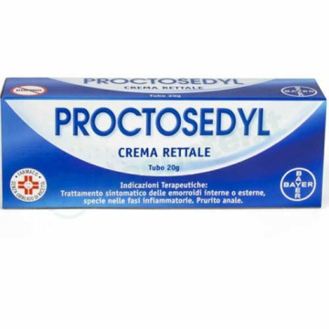 Proctosedyl Crema Rettale Emorroidi 20 g
