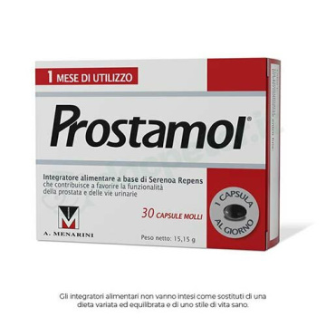 Prostamol Integratore Prostata e Vie Urinarie 30 compresse