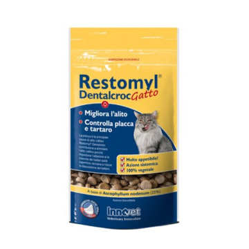 Restomyl dentalcroc gatto busta 60 g