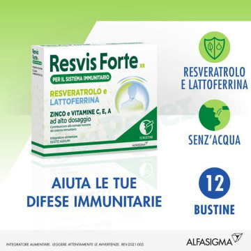 Resvis Forte XR Biofutura Integratore Antiossidante 12 bustine