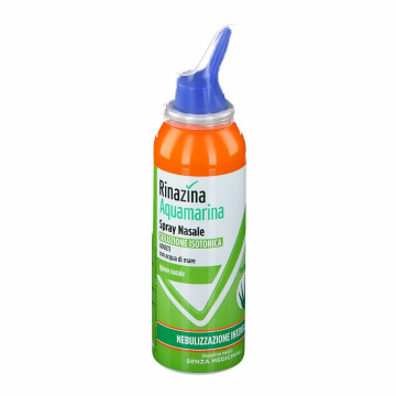 Rinazina aquamarina isotonica aloe spray nebulizzazione intensa 100 ml