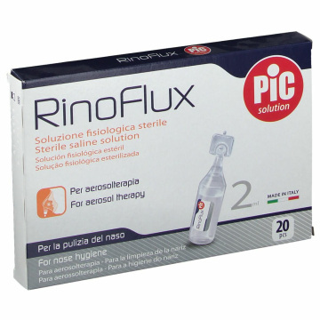 Rinoflux soluzione fisiologica 20 flaconcini da 2ml