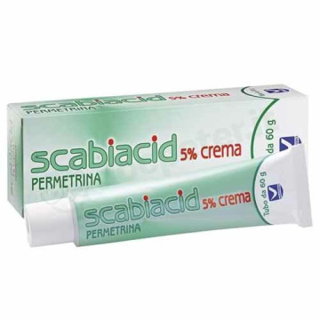 Scabiacid Crema 5% Permetrina Scabbia 60 g