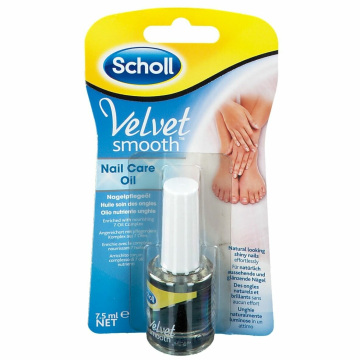 Scholl Velvet smooth olio nutriente per unghie 7,5 ml