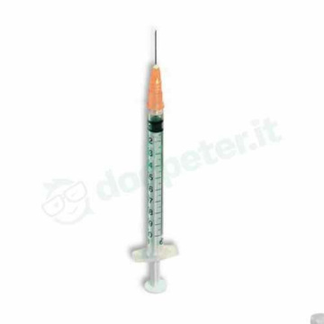 Siringa insulina meds farmatexa 1 ml ago gauge 25 5/8 luer