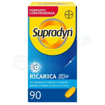 Supradyn Ricarica50+ Integratore Vitaminico 90 Compresse Rivestite