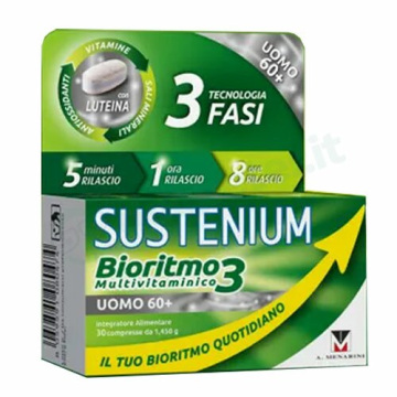 Sustenium bioritmo3 uomo 60+ 30 compresse