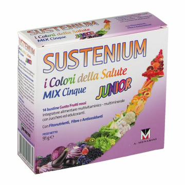 Sustenium colori della salute mix 5 junior 14 bustine